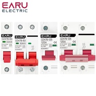 1P 2P DC MCB 12V 24V 48V Circuit Breaker Battery Car Protector DZ47 DC Positive Negative Pole Rotect