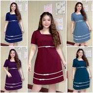 Dress For Chubby Women No Need To Iron Chest 40-44 Inches/Waist 34-44 Inches/Hip Before Stretching 4