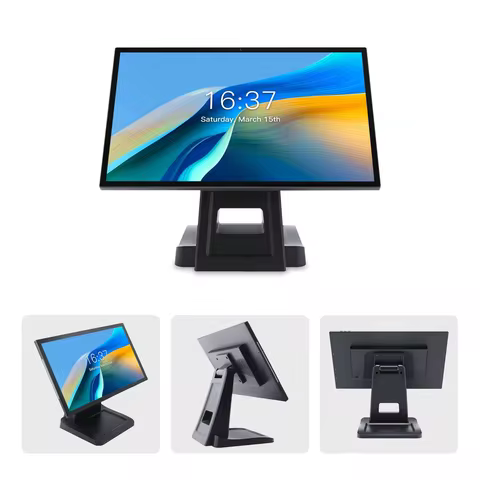 15.6 Inch Android 14 Cash Register 8-core CPU 4G+64G Touch POS with 1920*1080P Screen Restaurant POS