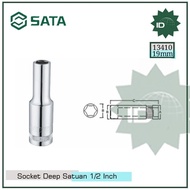 SOCKET 13410 1/2" DR.6PT.DEEP SOCKET 19MM SATA TOOLS