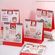 [Desk Calendar 2023] 2022 Desktop Desktop] 2022 To 2023 ins Cartoon Desk Learning Self-Discipline Cute Girl Bump Shape St