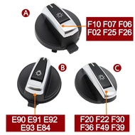 Headlamp Switch Rotary Knob Button Cap For BMW 1 3 5 X1 X2 X3 X4 F10 F01 F25 F30 F32 E84 E90 6131680