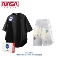 NASA WTAPS | Stylish Casual Sportswear Set Short Sleeve Tshirt Long Pants