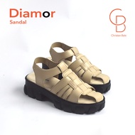 Christian Bale DIAMOR Women's Wedge Sandals Contemporary Platform Lofer Wadges Mules Women's Shoes S
