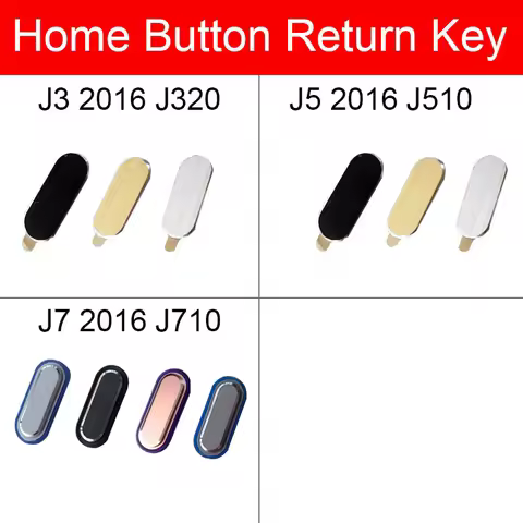 Home Button For Samsung Galaxy J3 J5 J7 2016 J320 J510 J710 Menu Return Key Back Recognition Button 