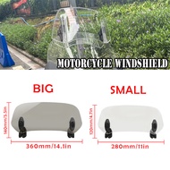 L Motorcycle For Honda CRF150R CROSSRUNNER 800 Deauville NT 600 700 FMX 650 Mirror Extension Spoiler