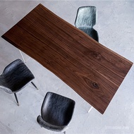 Epoxy Resin River Table Walnut Solid Wood Large Board Table Poplar Simple Tea Table Coffee Table Log Board Dining Table