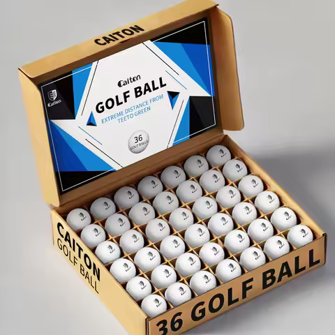 Caiton Golf Balls 36 Pack – Add 40+ Yards Distance, Spin Control, Soft Feel & Tour-Level Accuracy fo