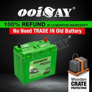 AMARON FLO NS60 | 55B24R | 55B24RS (MF) - Car Battery - Saga BLM Satria Iriz Avanza Vios Persona