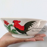 [Cetakan Mami] Mangkok Ayam Keramik Lucky / Mangkok Mie Ayam Jago