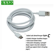 (white) Usb type C charger cable oppo F27 5G (CPH2637) - F27 pro - F27 Pro+ plus (CPH2643)