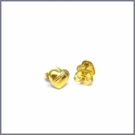 [XO] Jewelry Angel and Anne US 10K Gold Stud Heart Earring