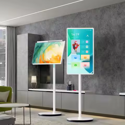 32 Inch Smart Portable HD Display Touch Screen Monitor with Stand for Home Use LED Backlight Android