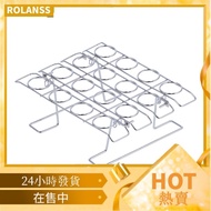 Rolans Ice Cream Rack Practical Mutifuctional Stainless Steel Space Saving Baking Large Capacity for Cooking Roasting