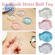 Cute Squishy Toy Tpr Decompression Stress Relief Ball Cat's Cube Claw Ice Block Stress Novelty D1q8