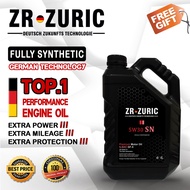 [EXPORT QUALITY] ZR ZURIC 5W30 SN Fully Synthetic Engine oil 4L::GERMAN FORMULATION