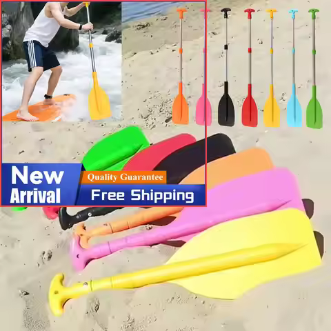 Retractable Paddle Boat Oars Portable Telescop Aluminum Boat Accessories Boat Paddle Water Sport 53.