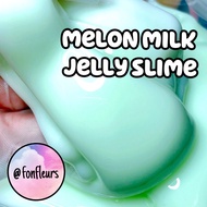 Fonfleurs Slimes 🇸🇬 Melon Milk Jelly Hami Honeydew Rock Melon Milky Clear Green Glossy Toys Scent Children Kids Gift Set
