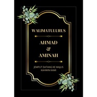 PROMOSI KAD JEMPUTAN KAHWIN DIGITAL MUDAH CANTIK MENARIK (VIDEO+MUSIC+PDF) E-CARD WEDDING INVITATION