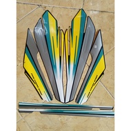 Black honda gl pro 94 striping sticker