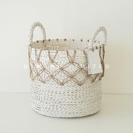 Byhand LIMITED BASKET Seagrass/Large BASKET - Natural Home Decor/RANU BASKET