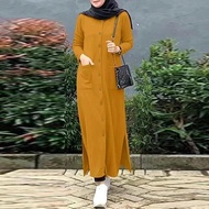 Weekly Dress Malay Dress Women's Clothing Modern Malay Dress Muslim Suit Plus Size Women's Clothing Robe Dress