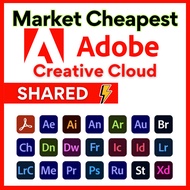 [MARKET CHEAPEST] ⚡Adobe creative cloud premium account⚡(shared account)