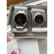 Fossil couple watch Case Size: 44MM