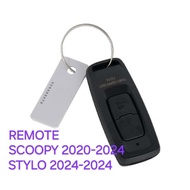 REMOTE (Fob) Honda Scoopy K2F, STYLO Part Code: 35111K2FN91 ORIGINAL