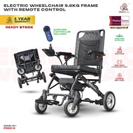 Fresco Electric Wheelchair 9.8kg Frame Weight With Remote Control