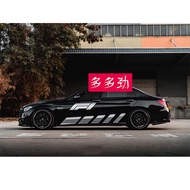 Benz F1 Car Sticker Benz AMGGTR Car Sticker Garland New C-Class A Modified C63A45 Sticker Body Side 