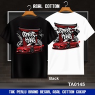 100% Premium Cotton Baju T Shirt Lelaki Oversize Plus Size Style Viral TA0145-Japanese racing car