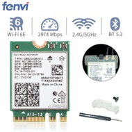 Intel Wifi 6E AX210 Dual Band 802.11ax Bluetooth 5.2 Wireless Card M.2