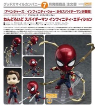 全新未開正版靚盒 goodsmile nendoroid 黏土人 1037 鋼鐵 蜘蛛俠 iron spider