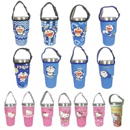 【Bfuming】30oz/900ml Multiple Tumbler Carrier Pouch Bag Shoulder Strap Tumbler Protector Sleeve CB001