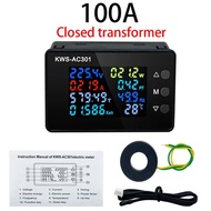 Kws-ac301 Kỹ Thuật Số Vôn Kế Led Ampe Kế Công Suất Đồng Hồ Năng Lượng 8 Trong 1 Ac Wattmeter Đồng Hồ