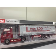 [Out of Print] 1/50 Volvo WSI Van Loo 4 * 2 Container Transportation (If You Have Any Questions, Con