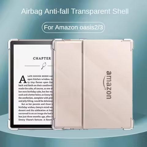 Case For Amazon Kindle Oasis 2/3 9th 10th Generation 2017 2019 7.0inch Silicone Soft TPU Transparent