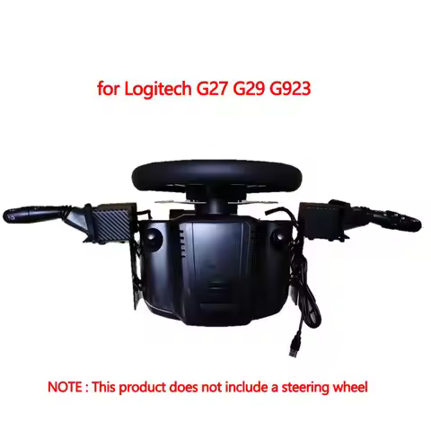 For Logitech G27 G29 G923 For ETS2 Simulator Racing Game Steering Wheel Key Start Turn Signal Wiper