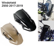 Z 650 Motorcycle WindScreen Windshield For Kawasaki Z650 Z-650 2017 2018 2019 Wind Screen Shield Air