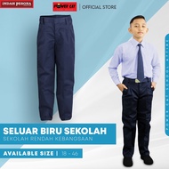 POWER CAT Seluar Biru Gelap Sekolah / Primary School Long Pants - Navy Blue/Size 18-42