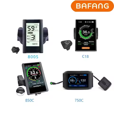 Electric Bicycle LCD Display Indicator for Bafang/ 8fun Mid Drive Motor C965 C18 850C 750C Bluetooth