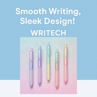 WRITECH 0.7mm Gel Ink Pen – Retractable Fine Point, Smooth Black Ink for Everyday Writing