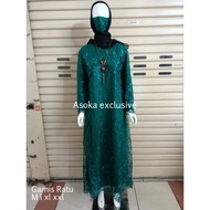 Gamis Queen Asoka Full Tille | Gamis Ratu Asoka Full Tille