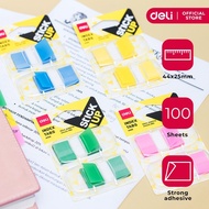 Deli A10001 Index Tabs 2x50 Sheets