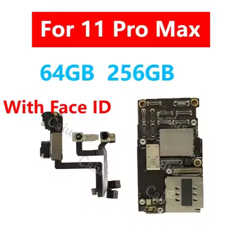 Main Logic Board Full Chips Working for iPhone 11 Pro Max Motherboard 64GB 256GB Support Update Good