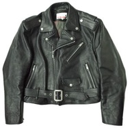 ORIMI 2022 春夏系列 日本製造 MOMONS GRAFFITI 摩托車圖案牛皮雙層騎行夾克 S221001P 1 黑色皮夾克 摩托車外套 [近全新] [二手] [ORIMI]