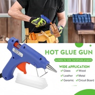 Hot Glue Gun20W Electric Hot Melt Glue Gun Hot Glue Stick Adhesive Electric Glue Hot Melt Stick