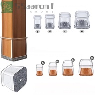 AARON1 Chair Feet Cover, Square Non-Slip Chair Leg Cover, Silent Thickened Reduce Noise Floor Protec