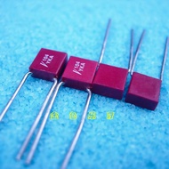 [In Stock] 0.1 uF/63V (100nF 104) VISHAY YKA Red Unique Capacitor Thick Copper Feet P5